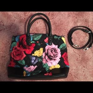 Vera Bradley Day Off Satchel in Havana Rose